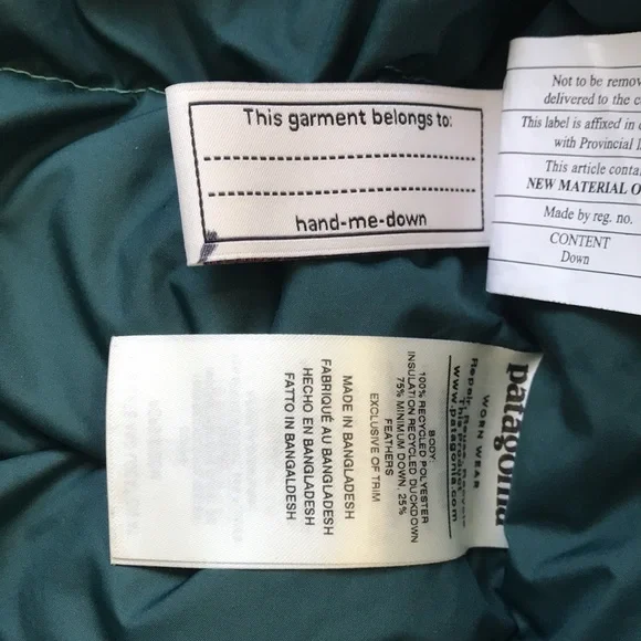 Patagonia Hi Loft Puffer (size 2T) - Picture 6 of 9